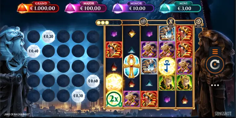 Links of Ra: Cashingo videoslot