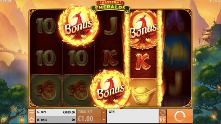 Eastern Emeralds video slot spelen