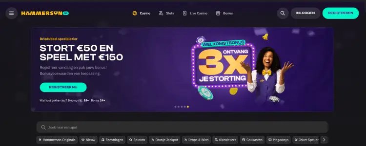 Homepage Hommerson Casino