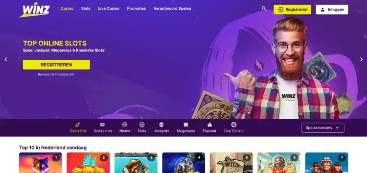 Homepage Winz casino