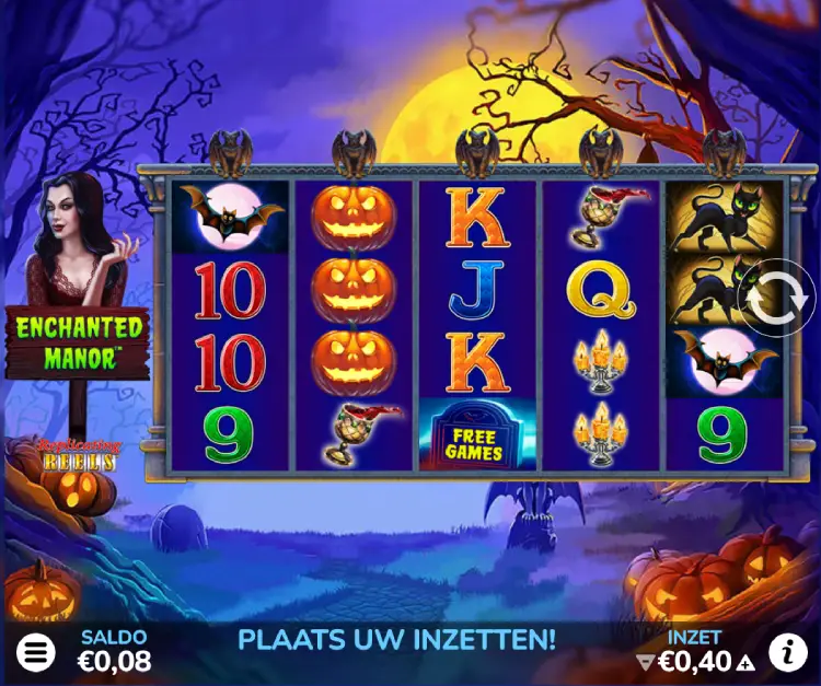 Enchanted Manor casino spel