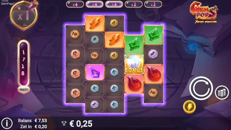 GemPops gokkast AvatarUX