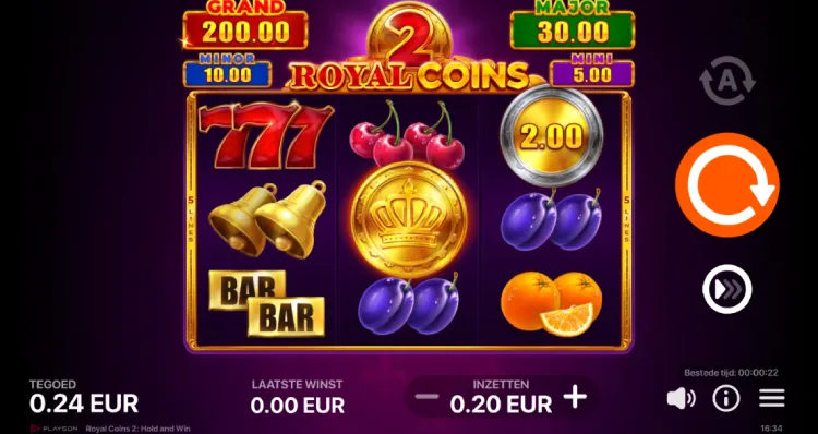 Royal Coins 2: Hold and Win