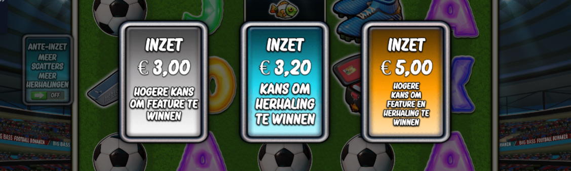 Ante bets Big Bass Football Bonanza