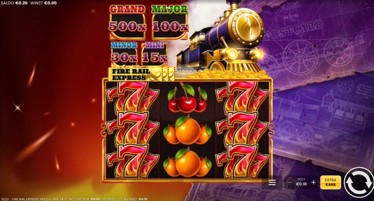 Fire Rail Express: Hold and Win