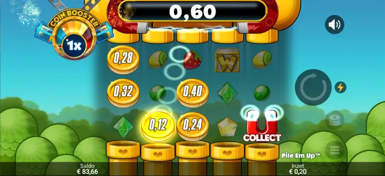 Pile 'Em Up coin collect