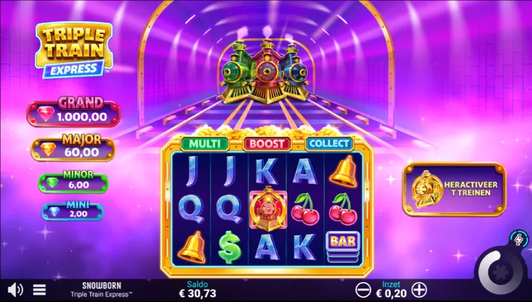 Triple Train Express basisspel