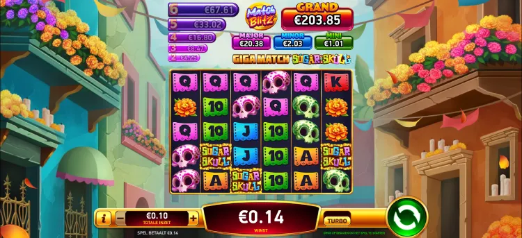 Giga Match Sugar Skull basisspel