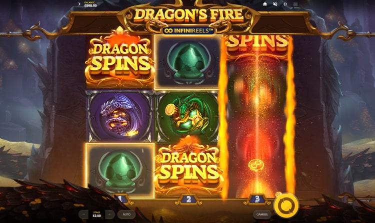 Dragon's Fire: INFINIREELS van Red Tiger