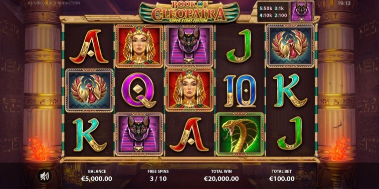 Free spins gokkast Book of Cleopatra