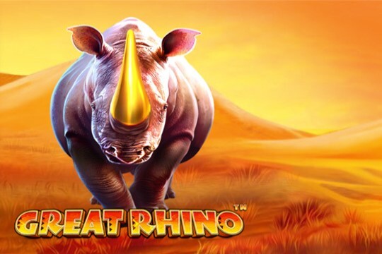 Populaire gokkast Great Rhino