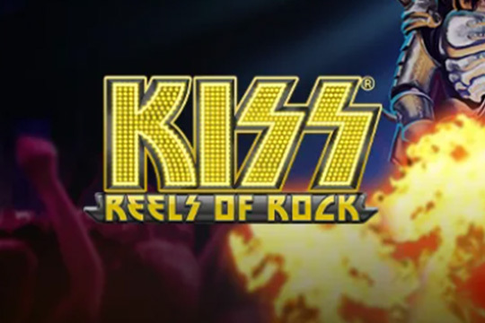 KISS Reels of Rock branded gokkast