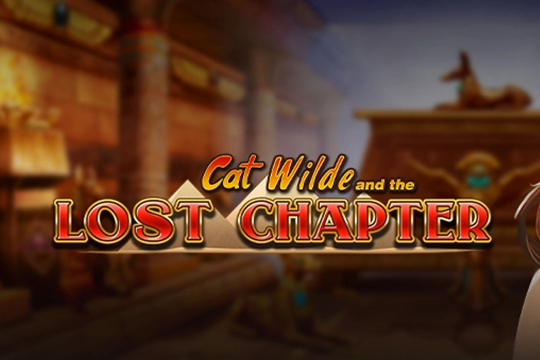 Cat Wilde and the Lost Chapter casino spel met Egypte thema