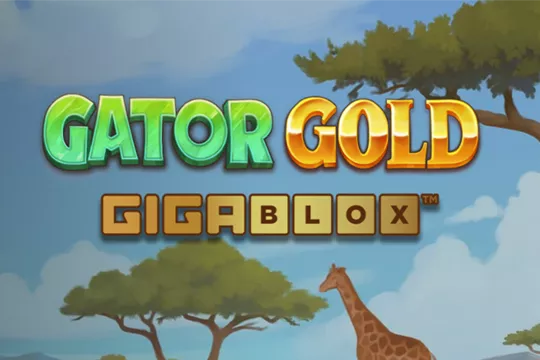Gator Gold Gigablox gokkast van Yggdrasil