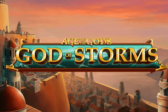 Age of the Gods: God of Storms casino spel met jackpot