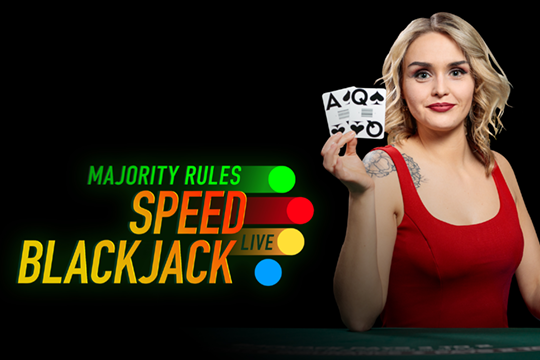 Majority Rules Speed Blackjack Live spelen