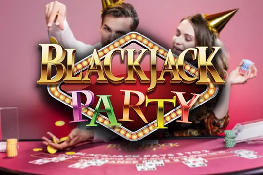 Blackjack Party spelen van Evolution