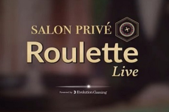 Salon Privé Roulette van Evolution spelen