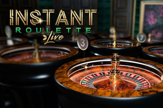 Speel Instant Roulette Live van Evolution