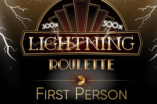 Casino game First Person Lightning Roulette