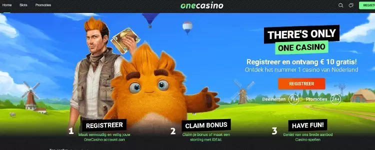 Nieuwe website One Casino