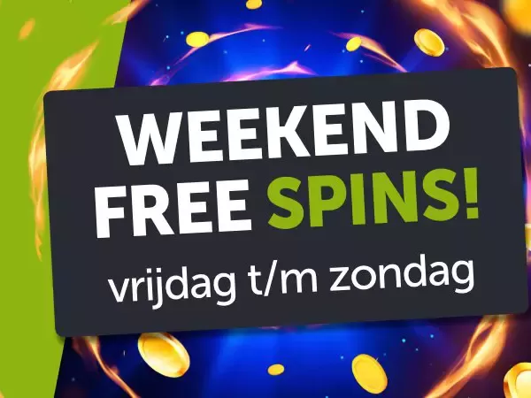 Weekend Free Spins bij comeon casino