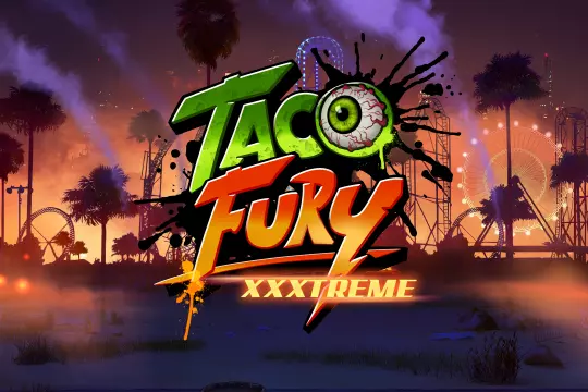 Taco Fury XXXtreme met Post-apocalyptisch thema