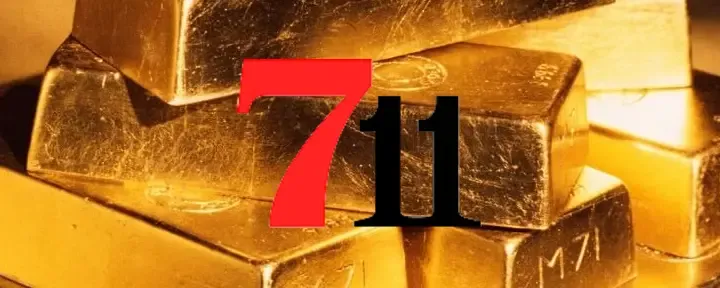 711 promo: win een goudstaaf