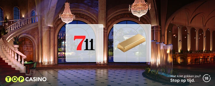 711 promo: win een goudstaaf