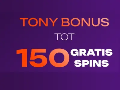 Free spins bonus bij Tonybet