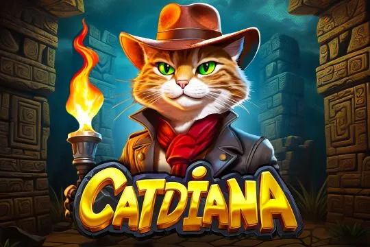 Catdiana gokkast met avonturen thema