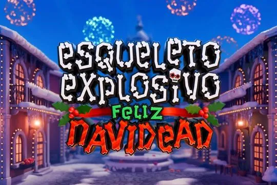 Esqueleto Explosivo Feliz Navidead gokkast