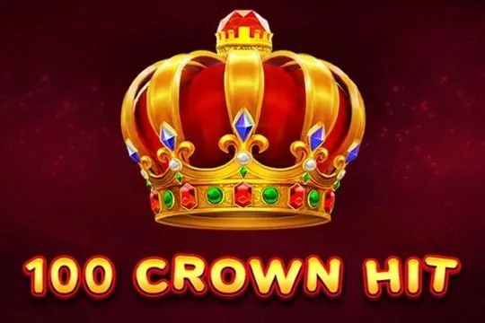 100 Crown Hit fruitmachine met multipliers
