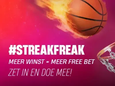 Free bet bij Vbet