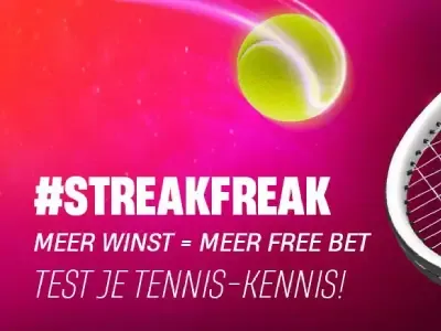 Free bet bij Vbet