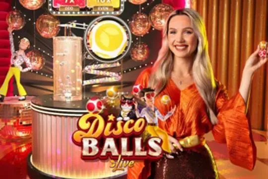 Disco Balls live casino game Evolution